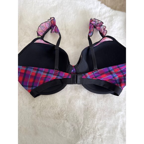 Parade Women's Silky Mesh Flutter Strap T-Shirt Bra Size Medium+ 34DD 34DDD NEW - Picture 6 of 7